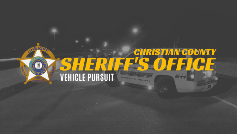 CCSO Charges Hopkinsville Man After Morning Pursuit